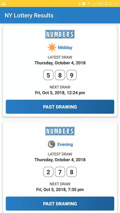 nys lotto results today|Draw Games .